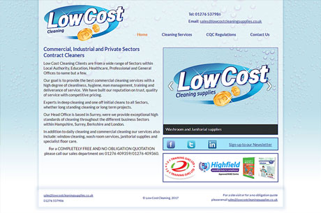 Low Cost Cleaning screenshot