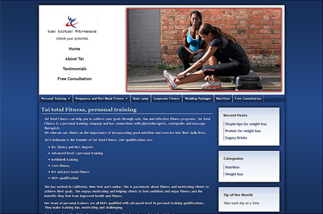 Tai Total Fitness screenshot